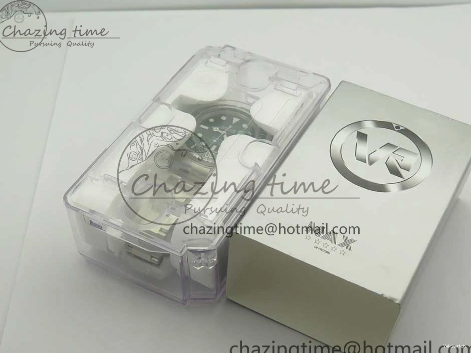 on SS Edition Bracelet 1:1 Best VR3135 Black 904L Ceramic VRF Submariner 116610 LN 0116